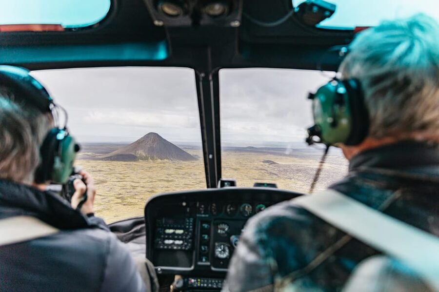From Reykjavik: New Volcanic Area Helicopter Tour - Grindavik and the human side of the eruption zone