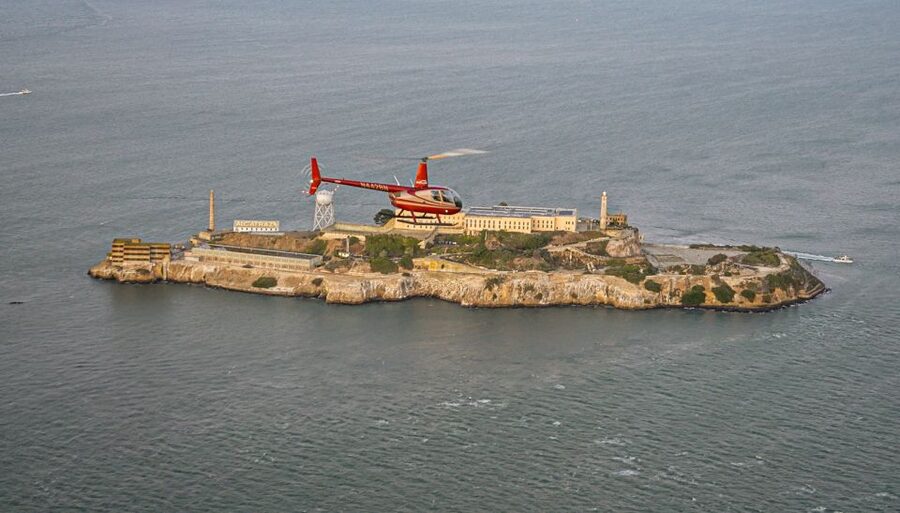 From Sausalito: San Francisco and Alcatraz Helicopter Tour - Starting beside Richardson Bay in Sausalito