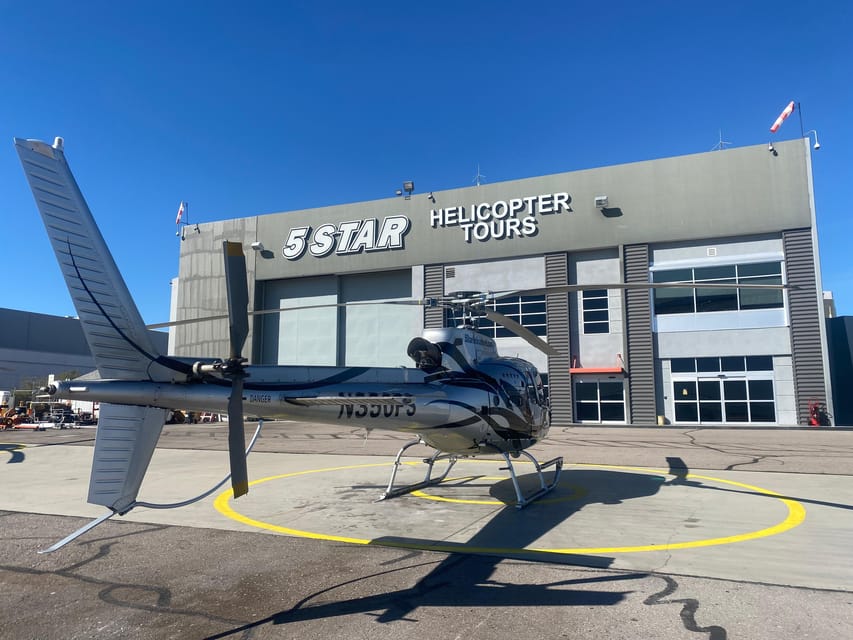 From Vegas: Grand Canyon Helicopter with Eagle Point Landing - The return flight turns Las Vegas into the finale
