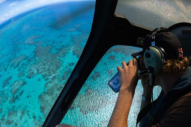 Full Day Reef Cruise and 10 Minute Helicopter Scenic Flight - What the helicopter adds to the price