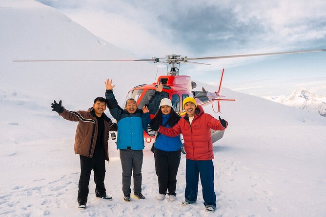 Glenorchy Snow Landing Helicopter Flight 30mins - What happens from Glenorchy to the snow