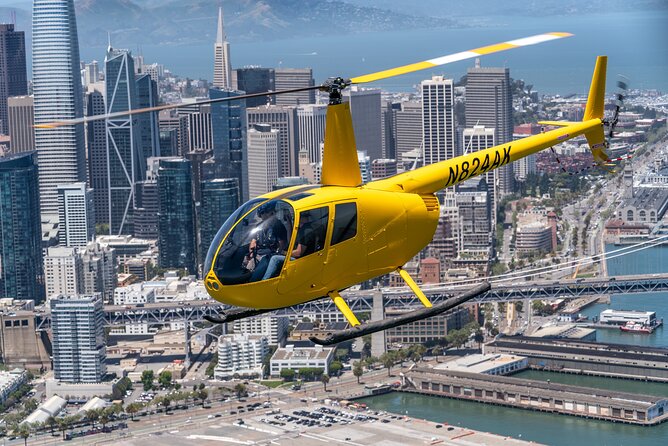 Golden Gate Helicopter Adventure - Flying over the Golden Gate Bridge