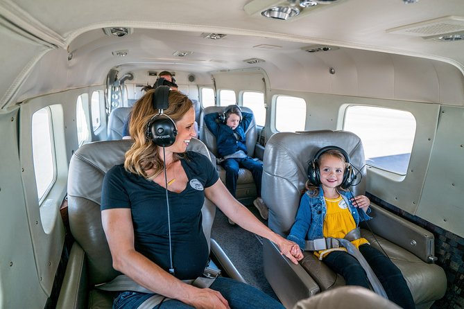Grand Canyon Aerial Tour (AIR) - Past the San Francisco Peaks and across the Coconino Plateau