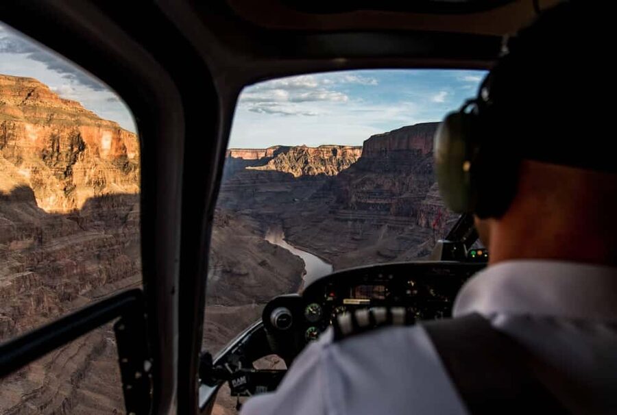 Grand Canyon: Fly Below Rim and Beyond Helicopter Air Tour - Grand Wash Cliffs and Spirit Mountain