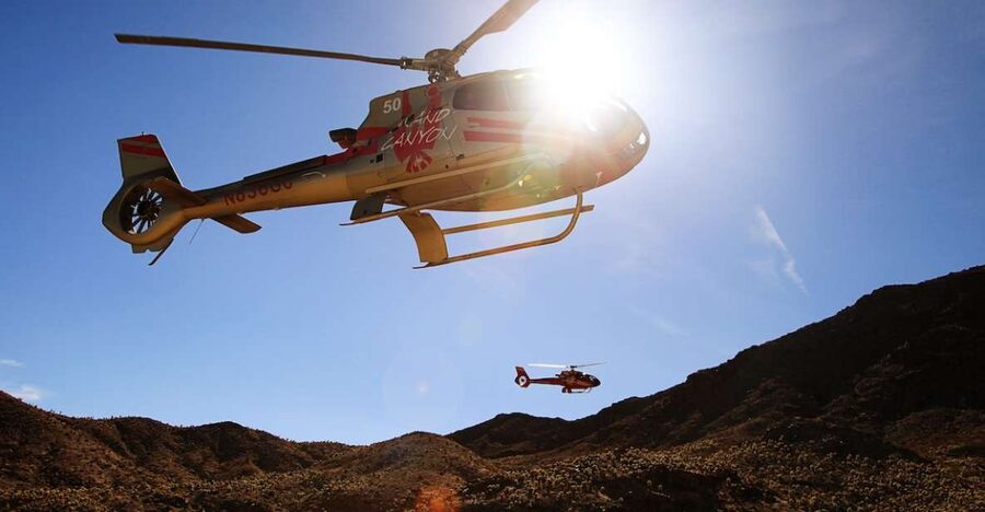 Grand Canyon Helicopter Landing Tour with Vegas Strip - Descending 3,200 Feet Into Grand Canyon West