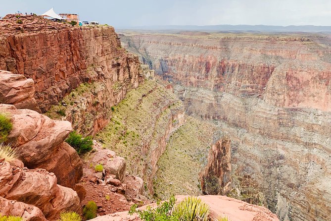 Grand Canyon Tour with Skywalk and Spanish Helicopter Flight - Eagle Point, the Skywalk, and the canyon edge