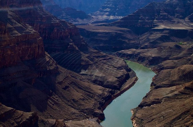 Grand Canyon West Rim-Helicopter Tours- Dream Plus Flight - Flying into Eternity Canyon and below the West Rim