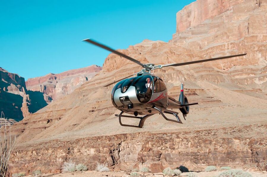Grand Canyon West: West Rim Helicopter Tour with Landing - Taking off from the West Rim Airport
