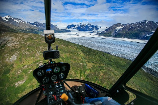 Grand Knik Helicopter Tour - 2 hours 3 landings - ANCHORAGE AREA - Flying up the Knik River Valley