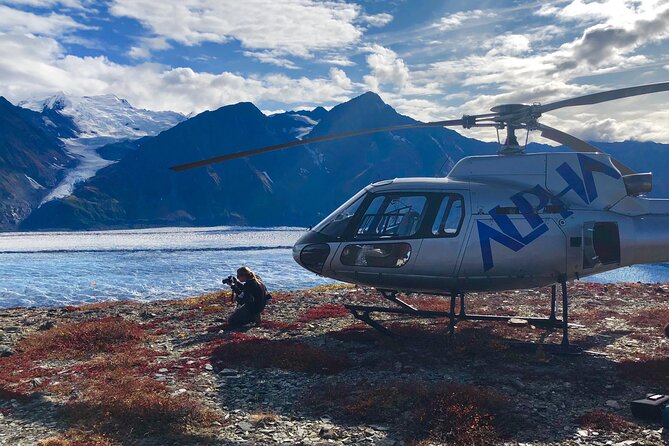 Grand Knik Helicopter Tour - 2 hours 3 landings - ANCHORAGE AREA - Walking on Knik Glacier