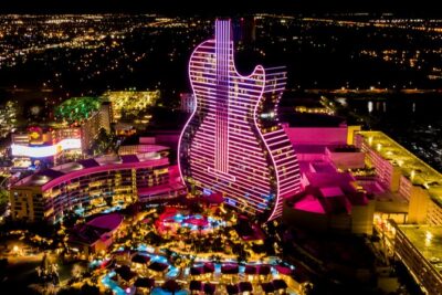 Guitar Hotel or Miami Dolphins Stadium Helicopter Tour