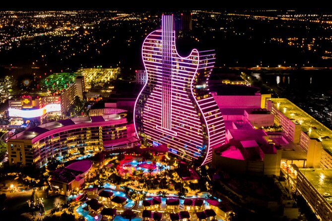 Guitar Hotel or Miami Dolphins Stadium Helicopter Tour - Seeing Hard Rock Stadium from the air