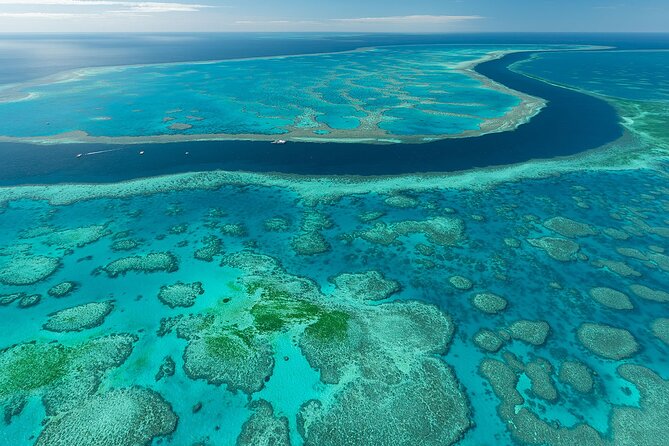 Heart Reef & Whitehaven Rest and Relax - 2.5Hr Helicopter Tour - Hill Inlet from the air