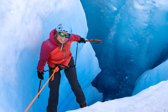Heli Glacier Crevasse Ice Climbing- Summer - Weight, age, and comfort rules