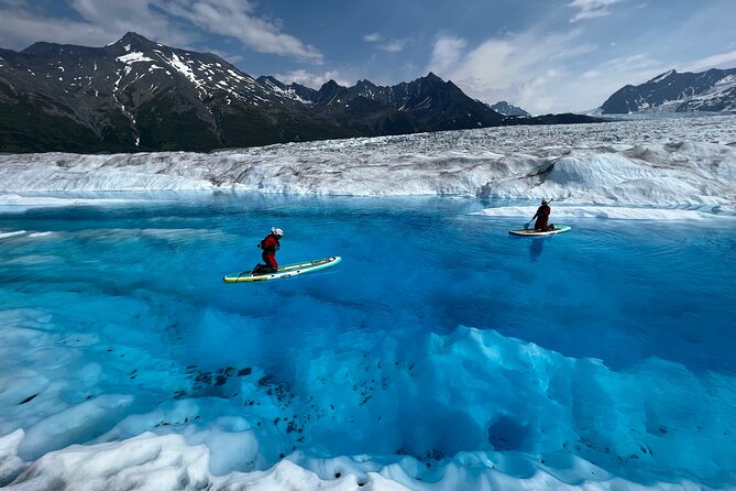 Helicopter and Glacier Paddle Boarding -PRIVATE - Key Details Before You Book
