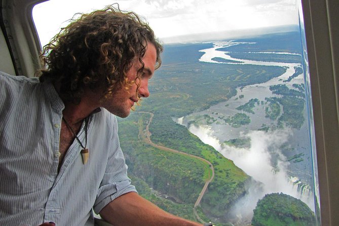 Helicopter Flight 12/13 Minute (Zimbabwe) - Leaving Victoria Falls for the Falls of Angels