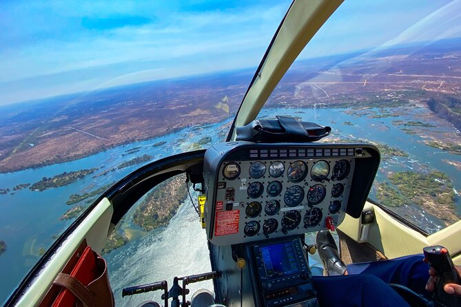 Helicopter Flight Experience Over Victoria Falls - The longer 26-minute route and possible wildlife