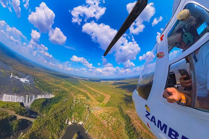Helicopter Flight Experience Over Victoria Falls - Seating, views, and the actual flight route