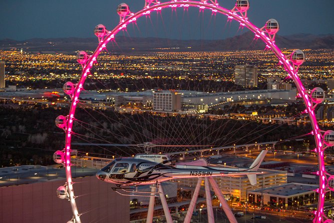 Helicopter Flight of the Las Vegas Strip with Eiffel Tower Dinner - Timing, comfort, and small rules that matter