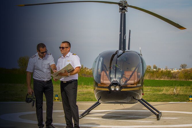 Helicopter Flying over Belgrade - Avala Tower, Ada, and the city bridges