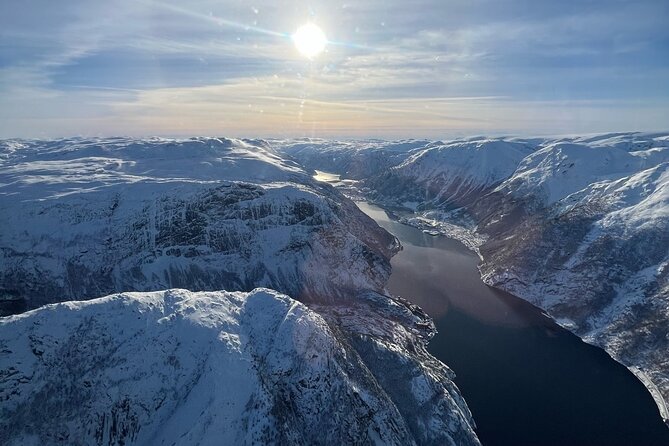 Helicopter Over Trolltunga and Waterfall Sightseeing from Bergen - The return to Bergen and Steinsdalsfossen