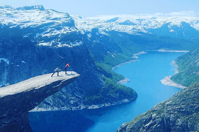 Helicopter Over Trolltunga and Waterfall Sightseeing from Bergen - The two-hour drive from Bergen to Skjervefossen