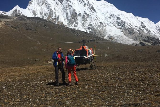 Helicopter Return Everest Base Camp Trek, KTM-LUKLA & Gorakshep-KTM by Heli - Lobuche and Gorakshep mark the high point
