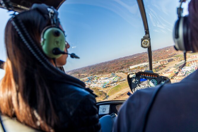 Helicopter Ride in Smoky Mountain Sevierville Douglas Lake Tour - A Quick Look at the Little Pigeon River
