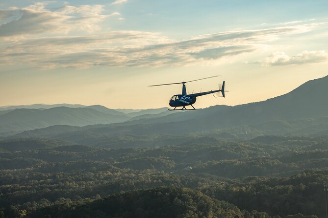 Helicopter Ride in Smoky Mountain Sevierville Great Smoky Tour - Mt. Le Conte brings the real mountain drama