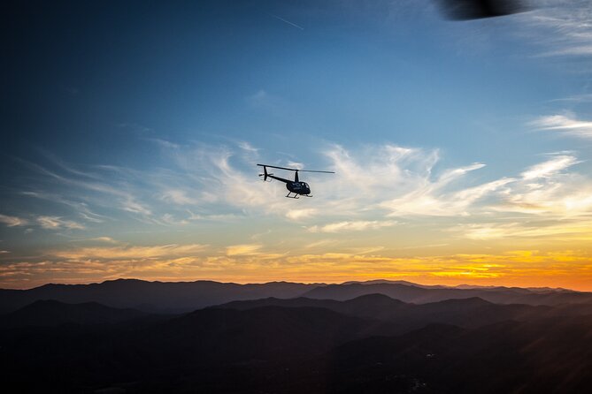 Helicopter Ride in Smoky Mountain Sevierville Quick Hop - Taking off above Sevierville