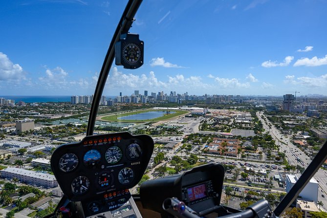 Helicopter Tour- Hard Rock Guitar, Miami & Gold Coast Tour - Starting above Fort Lauderdale Beach