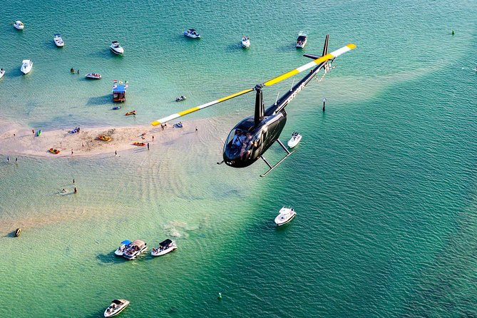 Helicopter Tour- Hard Rock Guitar, Miami & Gold Coast Tour - South toward Hollywood and Sunny Isles Beach