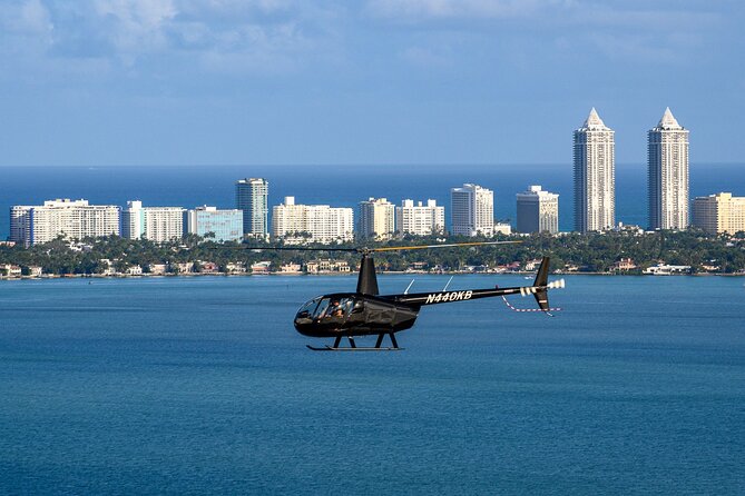 Helicopter Tour- Hard Rock Guitar, Miami & Gold Coast Tour - Miami Beach and the Hollywood Beach Broadwalk