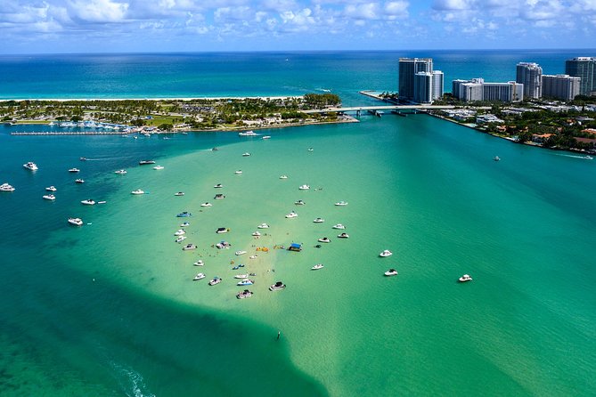 Helicopter Tour- Hard Rock Guitar, Miami & Gold Coast Tour - The Hard Rock Guitar Hotel from above
