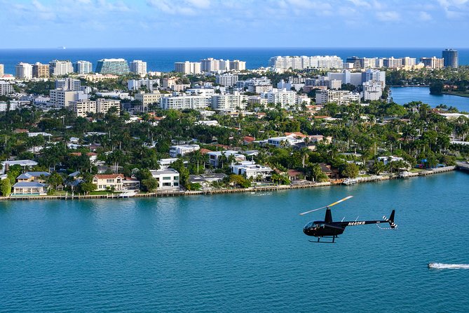 Helicopter Tour-Miami Iconic Coast and City Views - Miami Beach buildings, celebrity homes, and ocean views