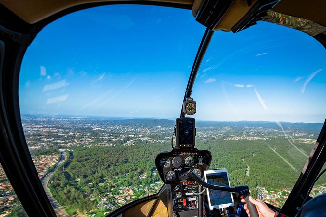 Helicopter Tour - Sirromet Winery & Scenic Flight - Taking off from Archerfield Airport