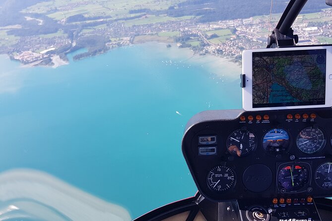 Helicopter tour to the Stockhorn mountain, with great view to the Swiss Alps - Thun Castle and the Aare River