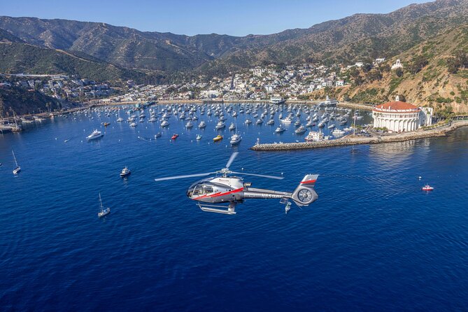Helicopter Transfer: Long Beach to Catalina Island - Why fly instead of taking the boat?