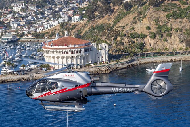 Helicopter Transfer: Long Beach to Catalina Island - Seating, aircraft size, and weight rules