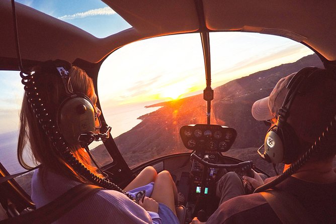 Hollywood and Beaches 50-Minute Helicopter Tour - Taking off from Van Nuys
