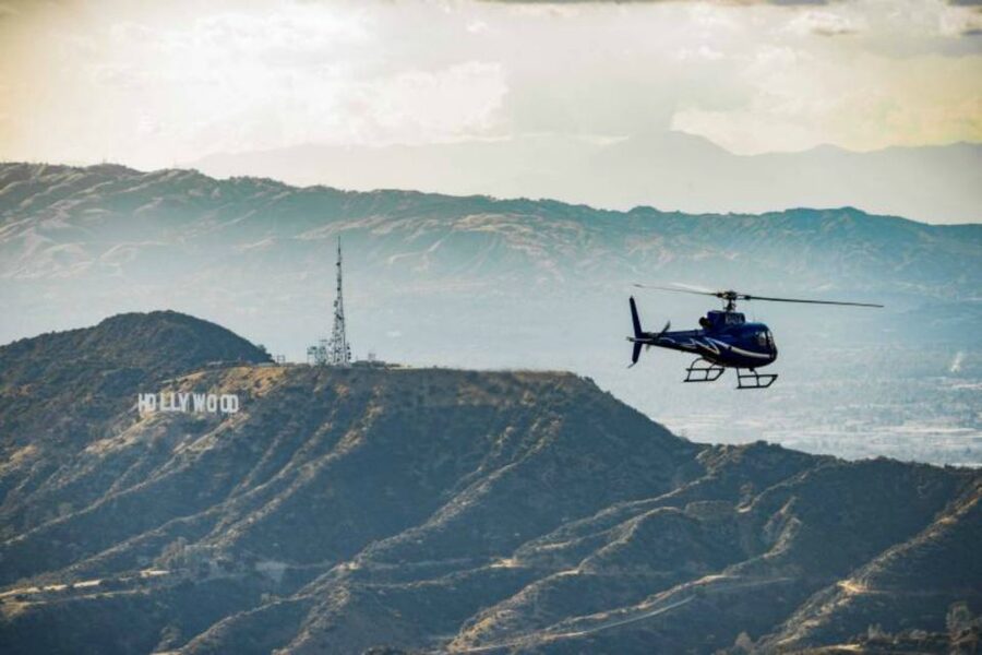 Hollywood Sign & Universal Studios Helicopter Tour - Universal Studios and Warner Bros. Studios from the air
