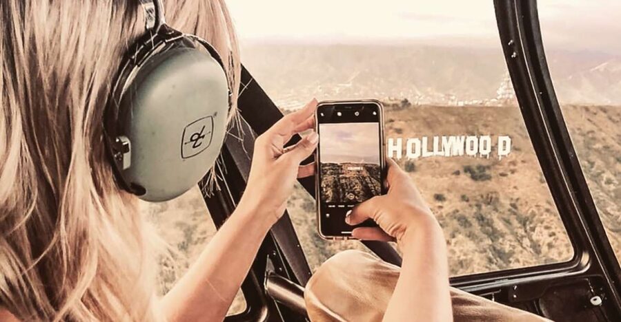 Hollywood Sign & Universal Studios Helicopter Tour - Leaving from Burbank Airport’s private terminals