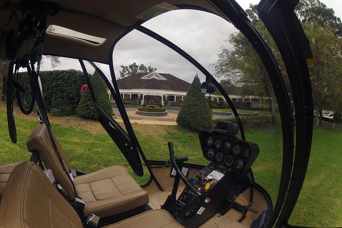 Hunter Express Helicopter Flight - The briefing before takeoff