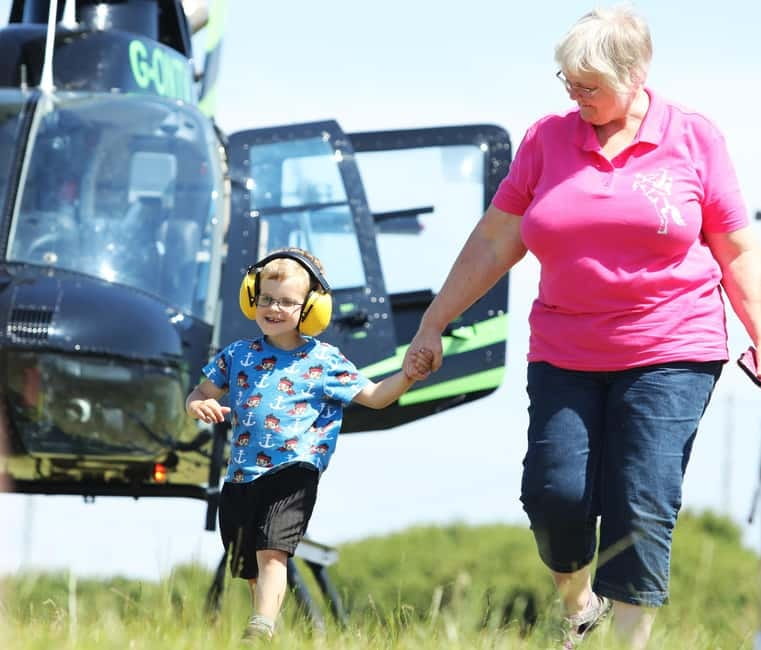 Isle of Wight: Helicopter Pleasure Flight - A small group makes the ride feel personal
