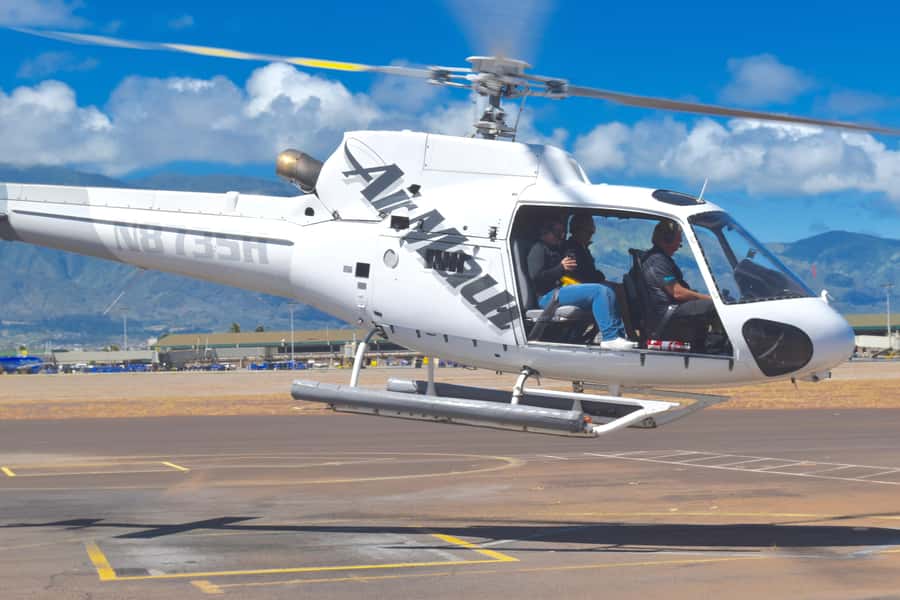 Kahului: Doors-off West Maui and Molokai Helicopter Tour - From Kahului Heliport to the West Maui Mountains