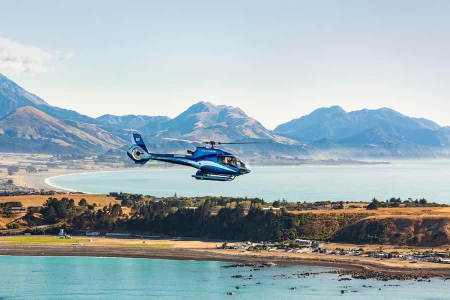 Kaikoura: 1-Hour Whale Watching Helicopter Tour - The 1,600-metre mountain landing