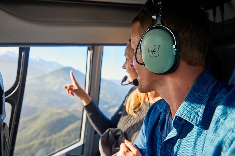 Kaikōura: 45-Minute Whale Watching Helicopter Tour - Searching the Pacific for whales