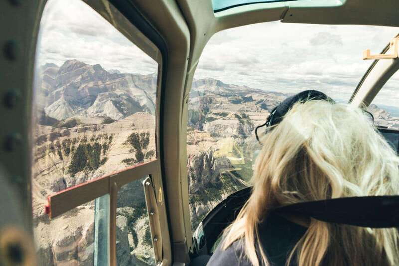 Kananaskis: 30-Minute Heli Tour of Minnewanka Lake and Banff - Following the Ghost River toward End Mountain
