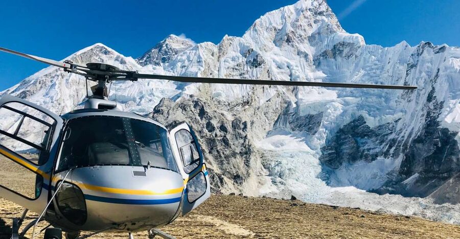 Kathmandu: Everest Base Camp Helicopter Tour - From Kathmandu airport to the Everest region