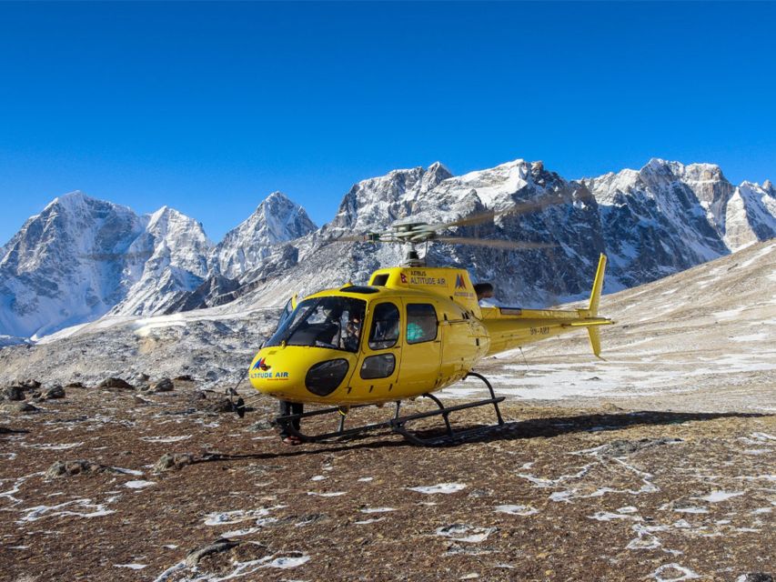 Kathmandu: Everest Base Camp Helicopter Tour with Landings - Lukla and the famous Tenzing-Hillary Airstrip